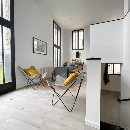 Tea&chill - Nice Triplex Loft - With Garden